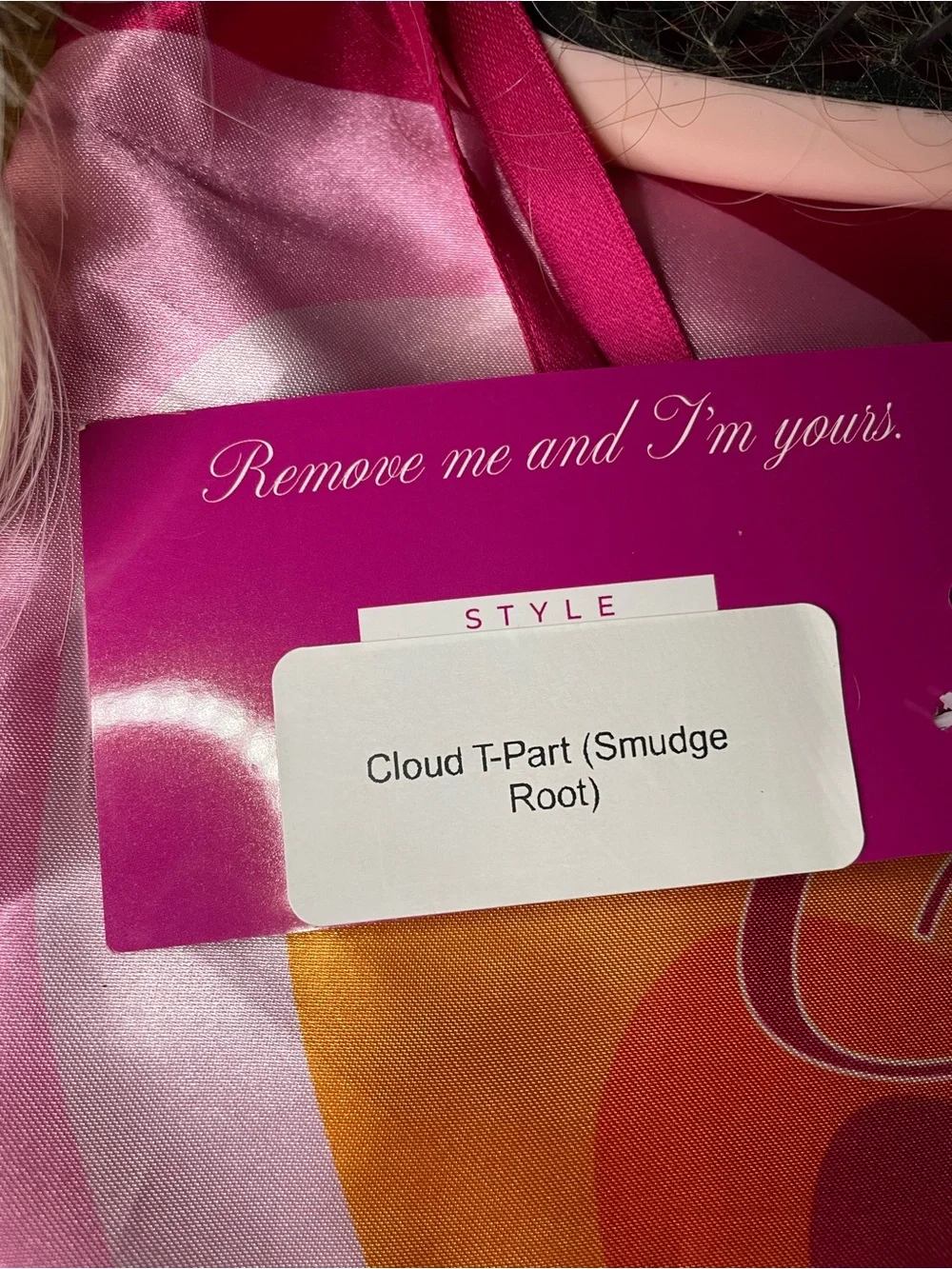 Chelsey Smith Crowns Cloud T-Part Front Wig Rooted Platinum Blonde